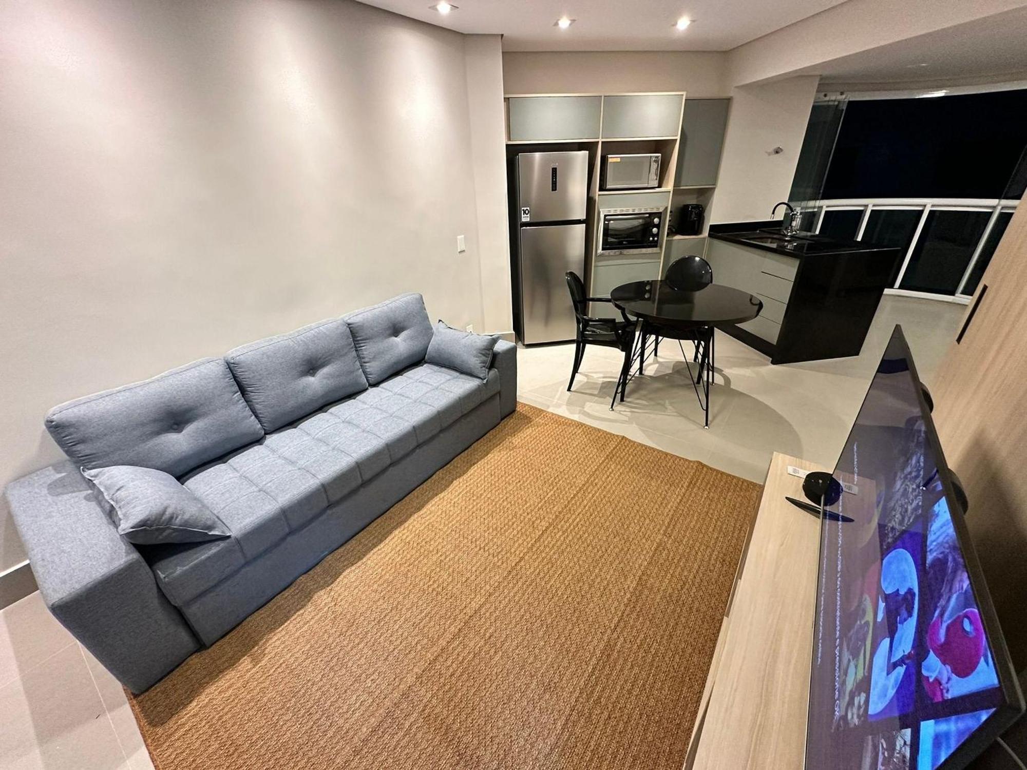Residencial Estanconfor Com Vista Mar 2 Ac E Garagem Apartment Santos  Exterior photo