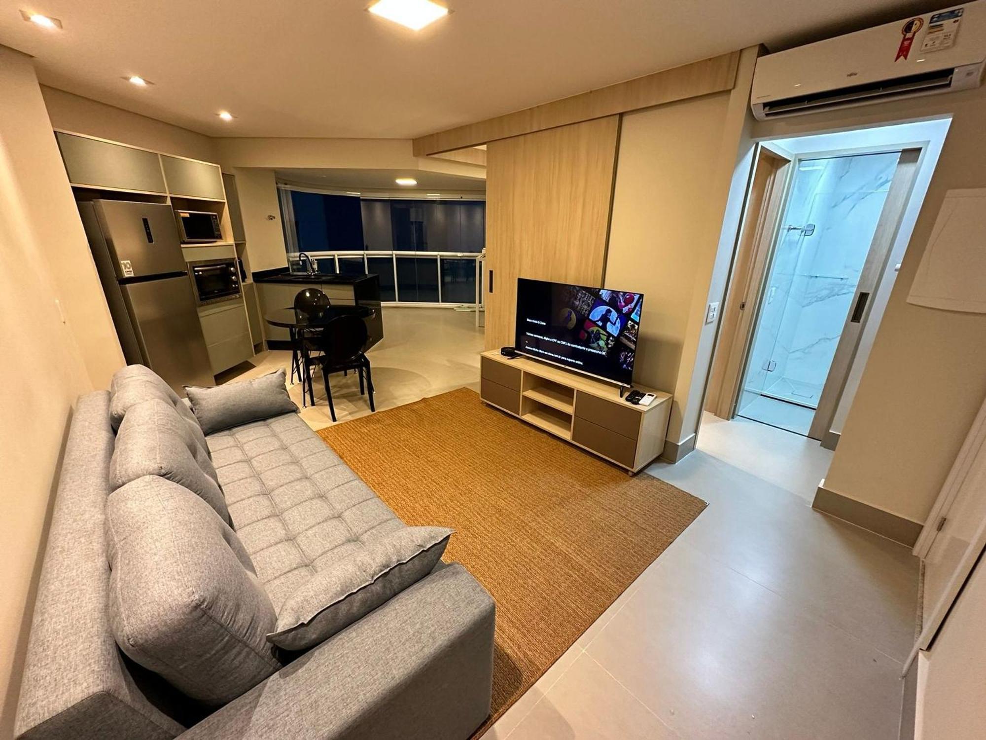 Residencial Estanconfor Com Vista Mar 2 Ac E Garagem Apartment Santos  Exterior photo